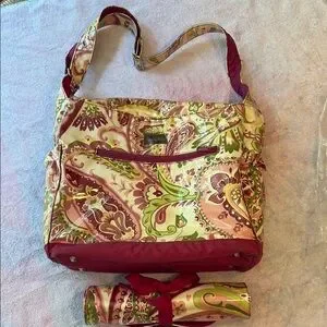 Tami Lessli Timi & Leslie | Bags | Vintage Timi Leslie Paisley Baby Bag Pink And ...
